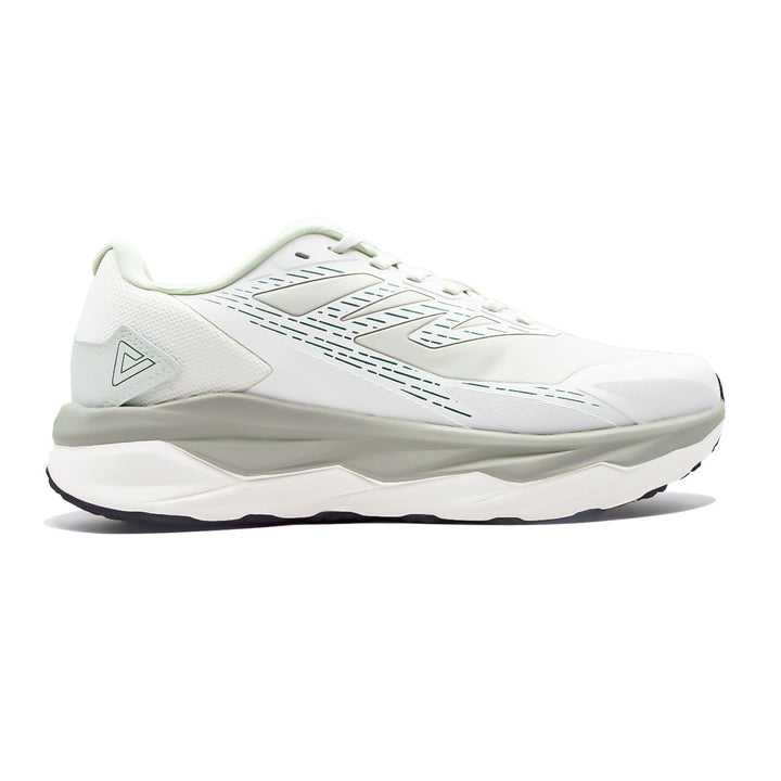 Chaussure running homme PEAK Taichi Training blanc vert - vue latérale