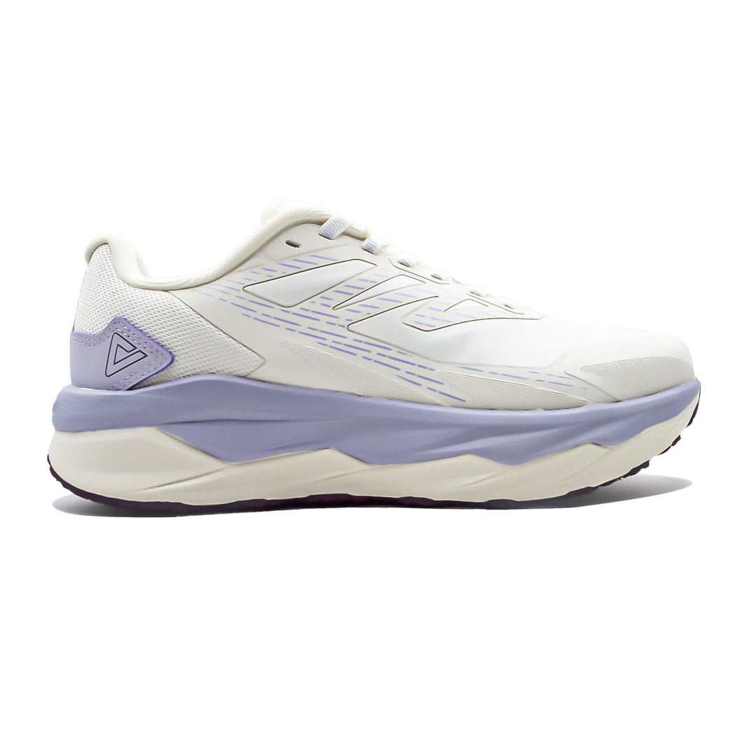Chaussure running homme PEAK Taichi Training blanc canvas violet - vue latérale