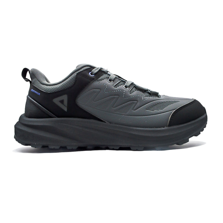 Chaussure walking homme PEAK Taichi gris noir - vue latérale