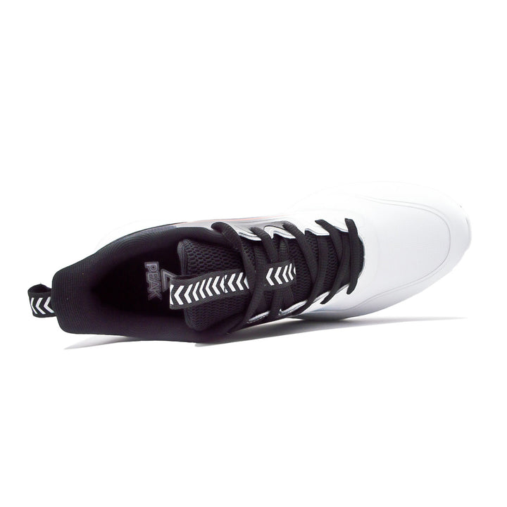 Chaussure running homme PEAK Taichi Training gris clair noir - vue de dessus