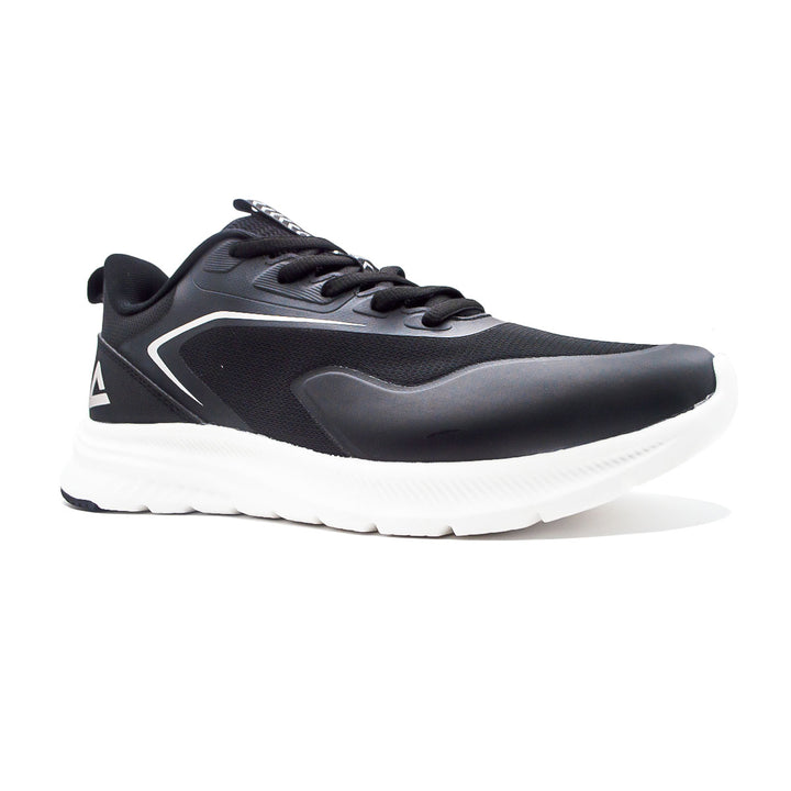 Chaussure running homme PEAK Taichi Training noir blanc - vue arrière