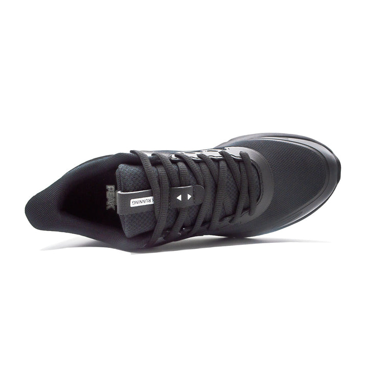 Chaussure running homme PEAK Taichi Training noire - vue de dessus