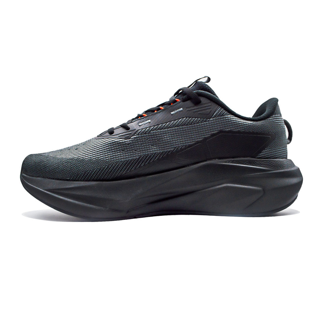 Chaussure running homme PEAK Taichi Cushion noire - vue intérieure