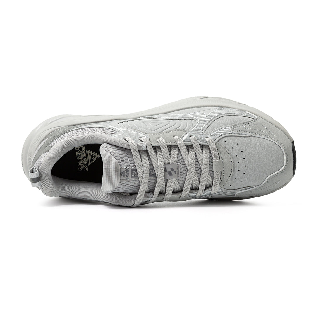 Peak Taichi Training Running Shoes-Grey Grey