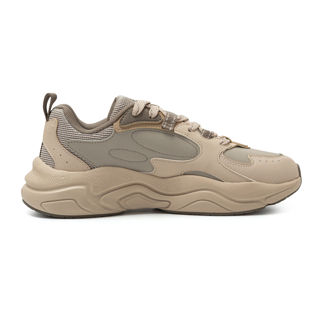 Peak Taichi Retro Casual Shoes Oatmeal Color