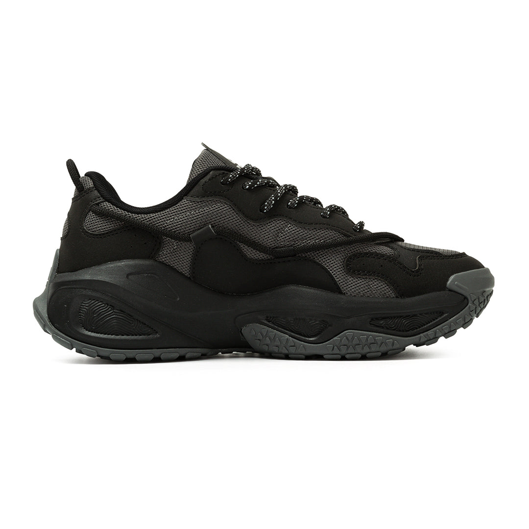 Peak Taichi Retro Casual Shoes-Black/Magnetic Grey Black/Magnetic Grey