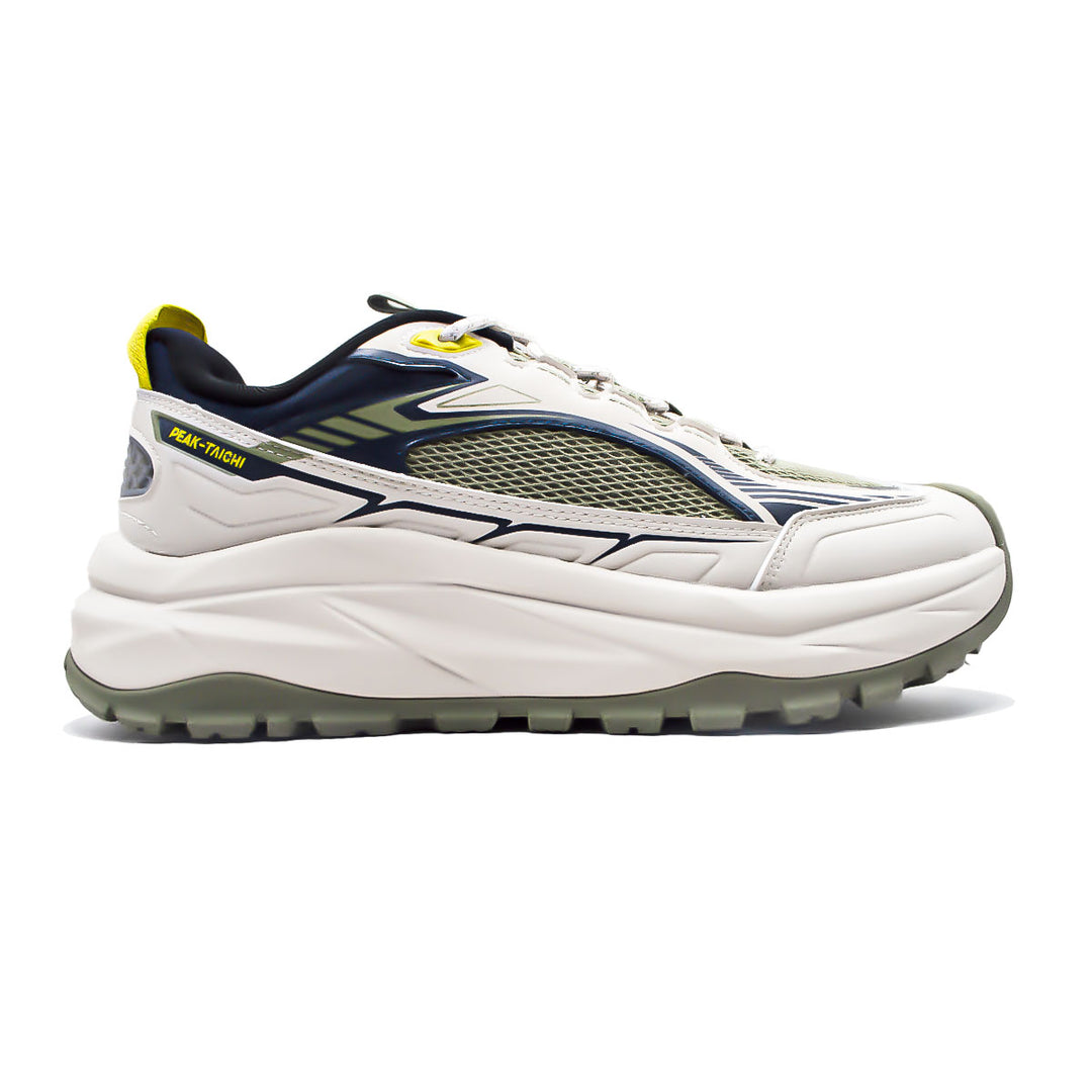 Chaussure outdoor homme PEAK Taichi kaki vert - vue latérale