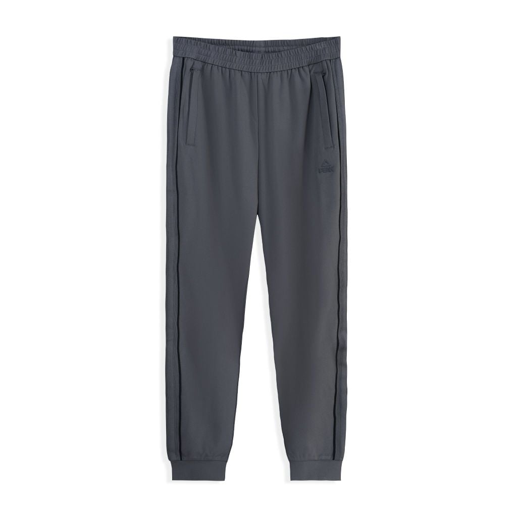 Détail du pantalon du survêtement PEAK gris magnétique homme