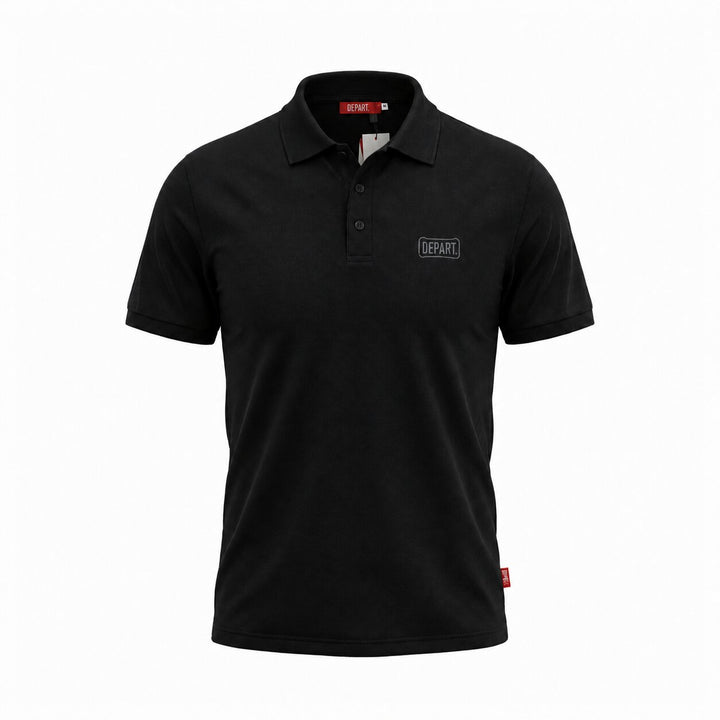 DEPART POLO MEN BLACK