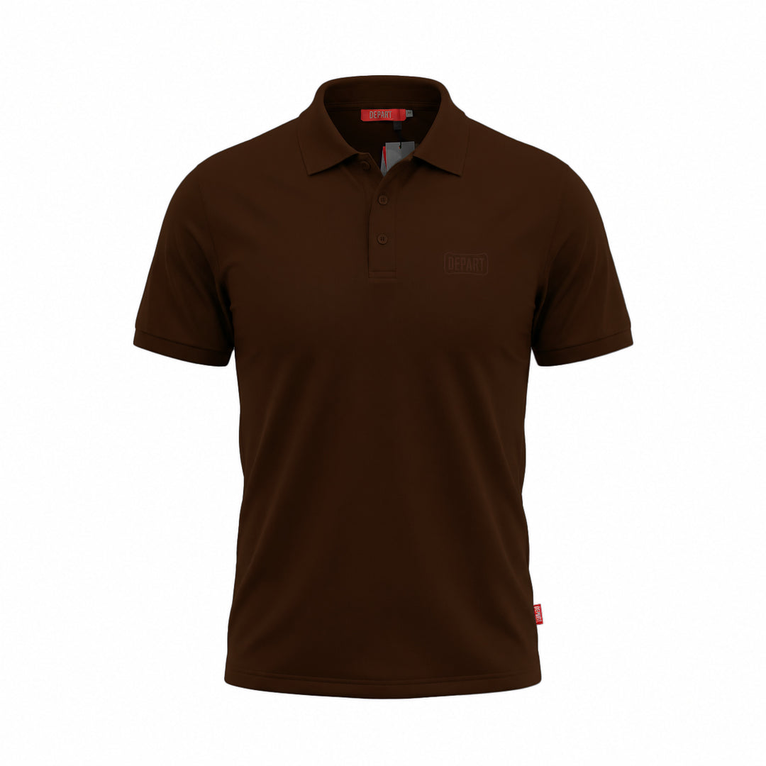 DEPART POLO MEN BROWN