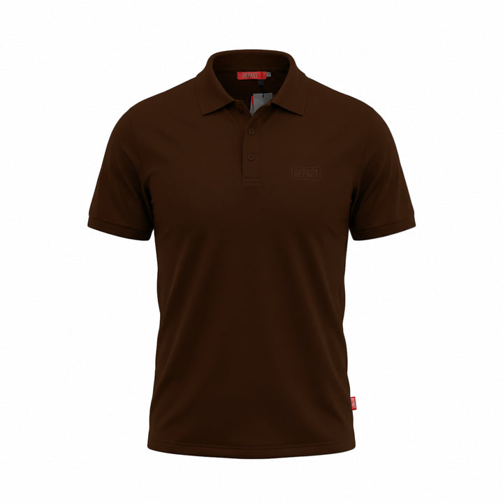 DEPART POLO MEN BROWN