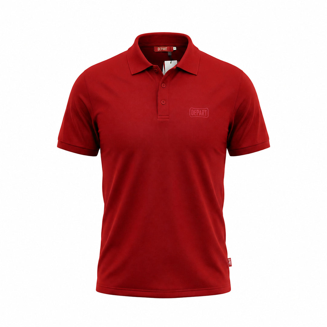 DEPART POLO MEN RED