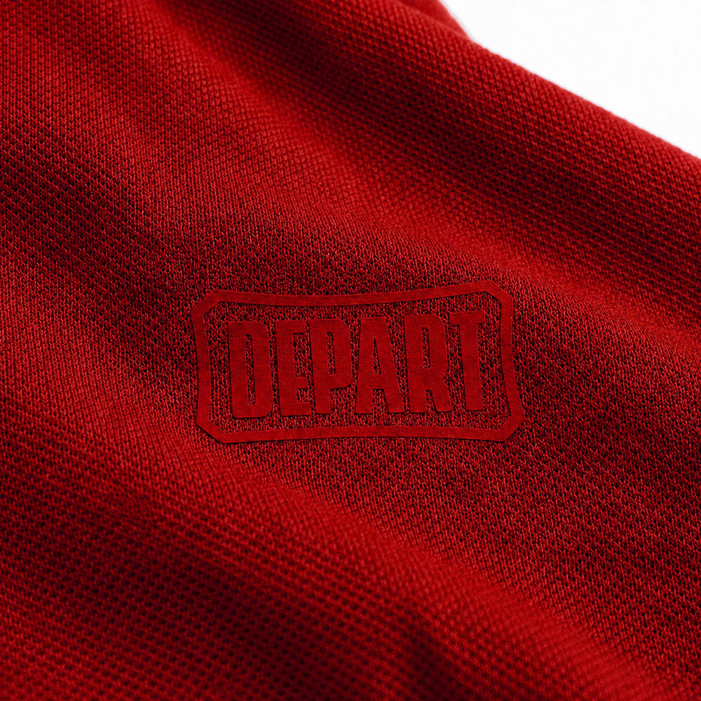 DEPART POLO MEN RED