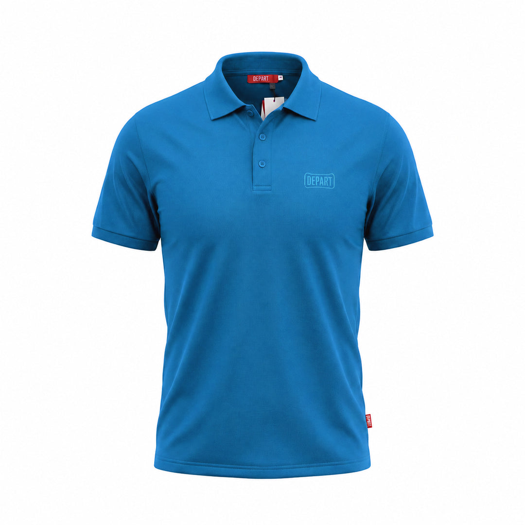 DEPART POLO MEN LIGHT BLUE
