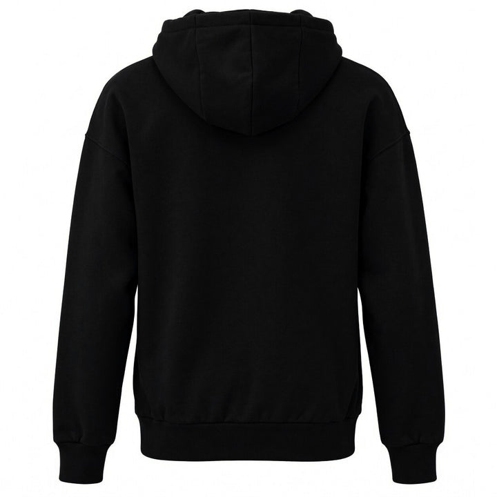 LUMBERJACK BIG ITALY LOGO HOODIE BLACK