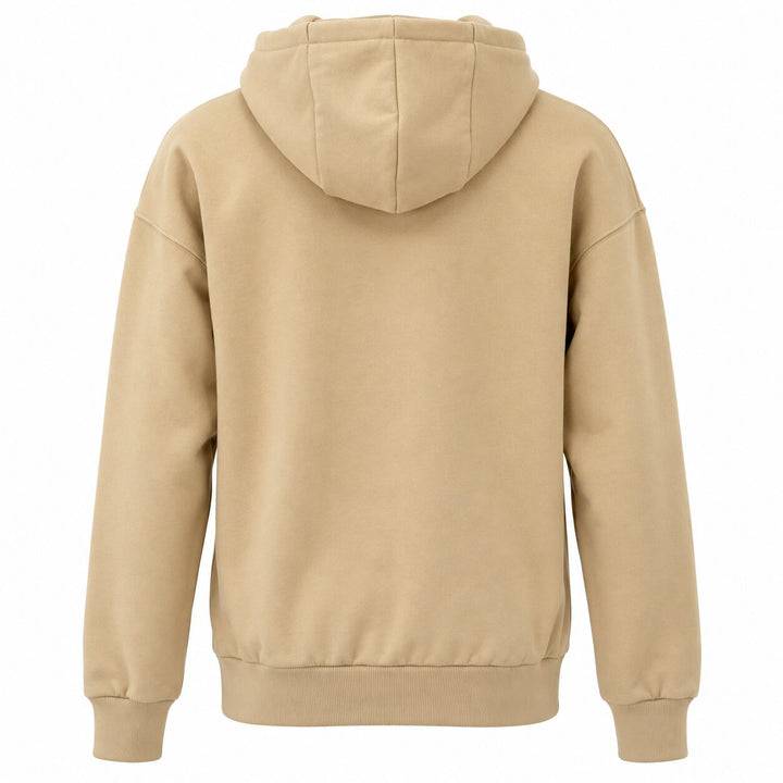 LUMBERJACK BIG ITALY LOGO HOODIE LIGHT BROWN