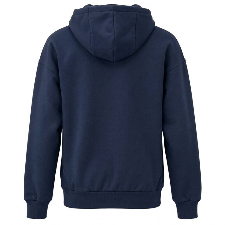 LUMBERJACK BIG ITALY LOGO HOODIE NAVY