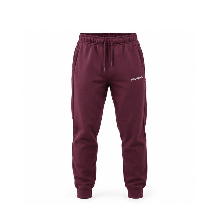 LUMBERJACK HORIZONTAL PAFF LOGO JOGGER BURGENDY