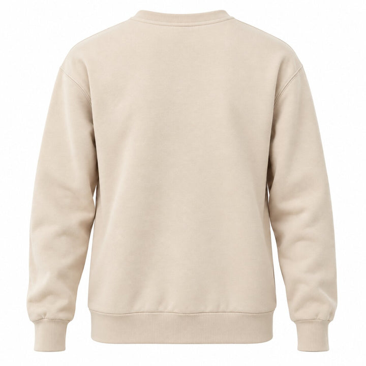 LUMBERJACK MINI EMBROIDERY LOGO SWEAT SHIRT BEIGE