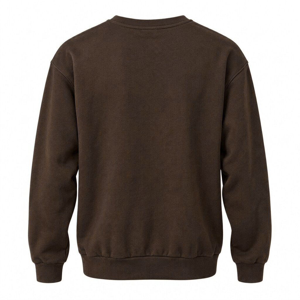 LUMBERJACK BIG PAFF LOGO SWEAT SHIRTS SHIRTS BROWN