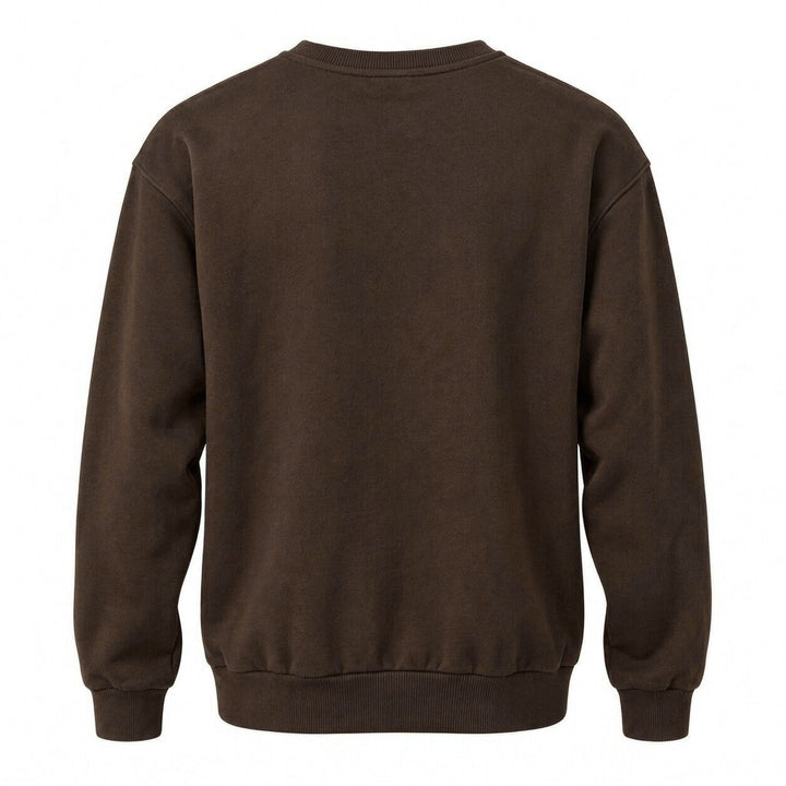 LUMBERJACK BIG PAFF LOGO SWEAT SHIRTS SHIRTS BROWN