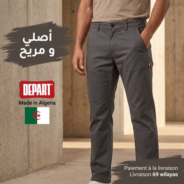 DEPART MEN PANTALON CHINO ANTRAC