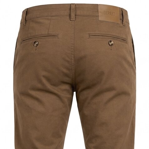 DEPART MEN PANTALON CHINO BROWN