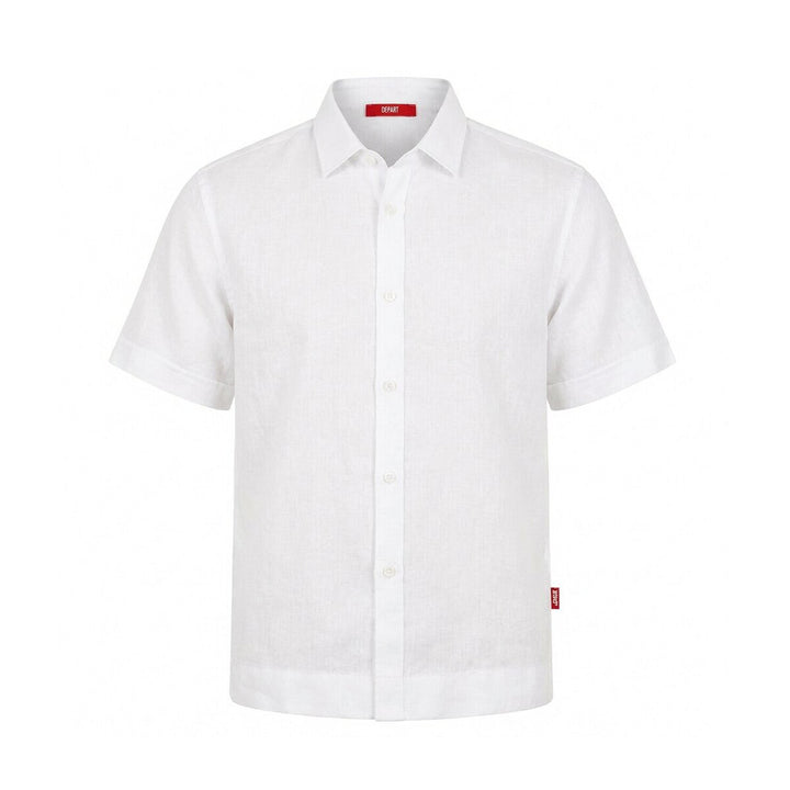 DEPART MEN CHEMISE LIN WHITE