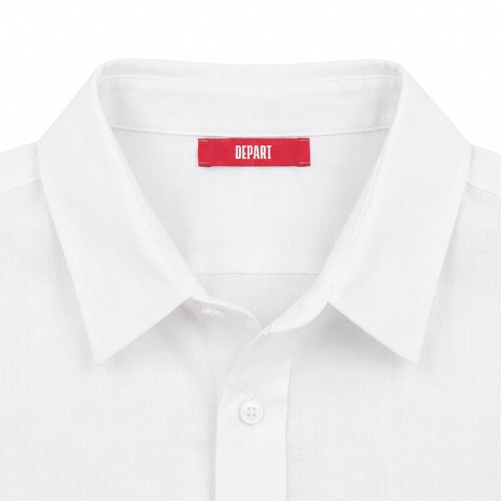 DEPART MEN CHEMISE LIN WHITE