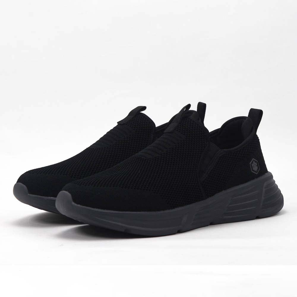 Basket casual homme LUMBERJACK Sanji noire - vue arrière