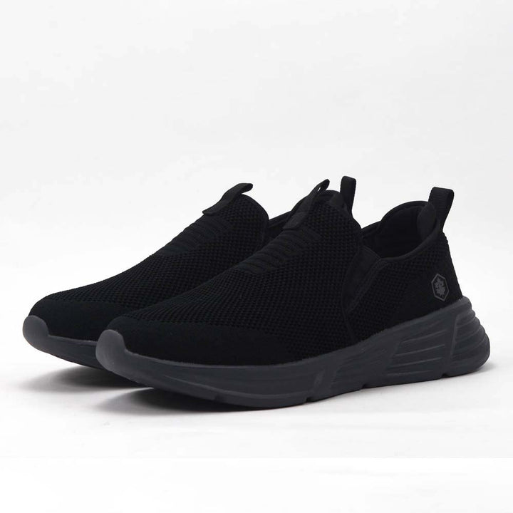 Basket casual homme LUMBERJACK Sanji noire - vue arrière