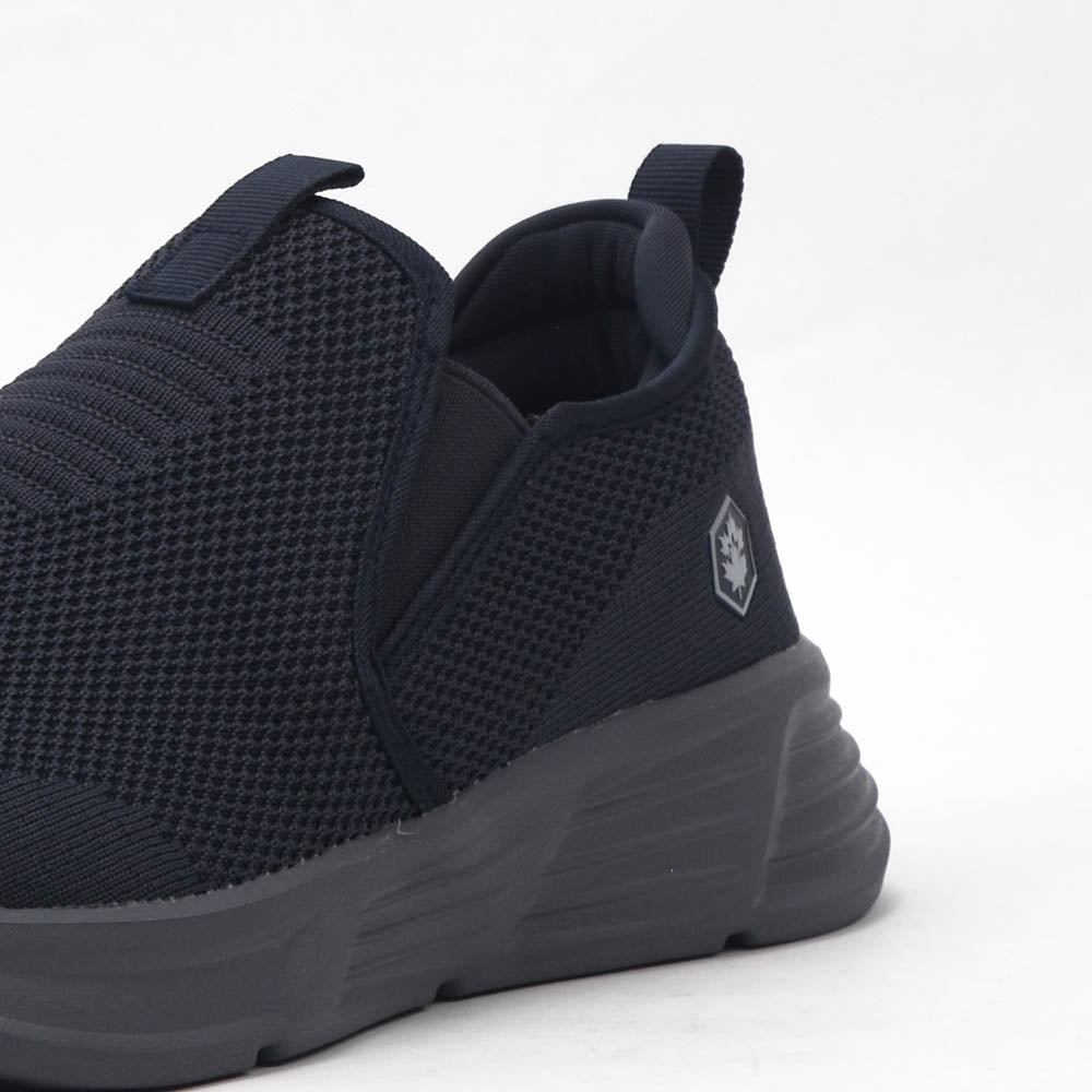 Détail matière de la basket LUMBERJACK Sanji bleue homme