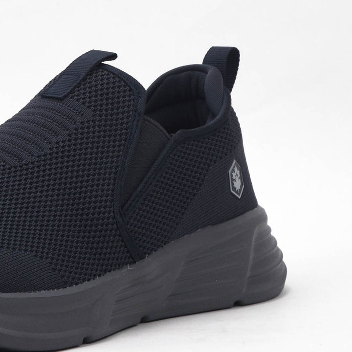Détail matière de la basket LUMBERJACK Sanji bleue homme