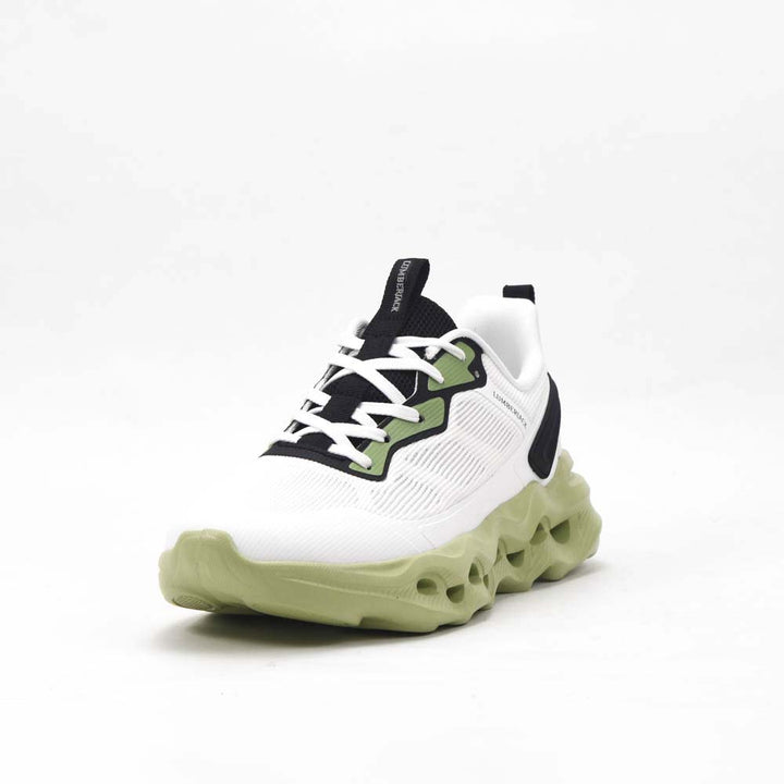 Basket running homme LUMBERJACK Wolfish grise - vue de dessus