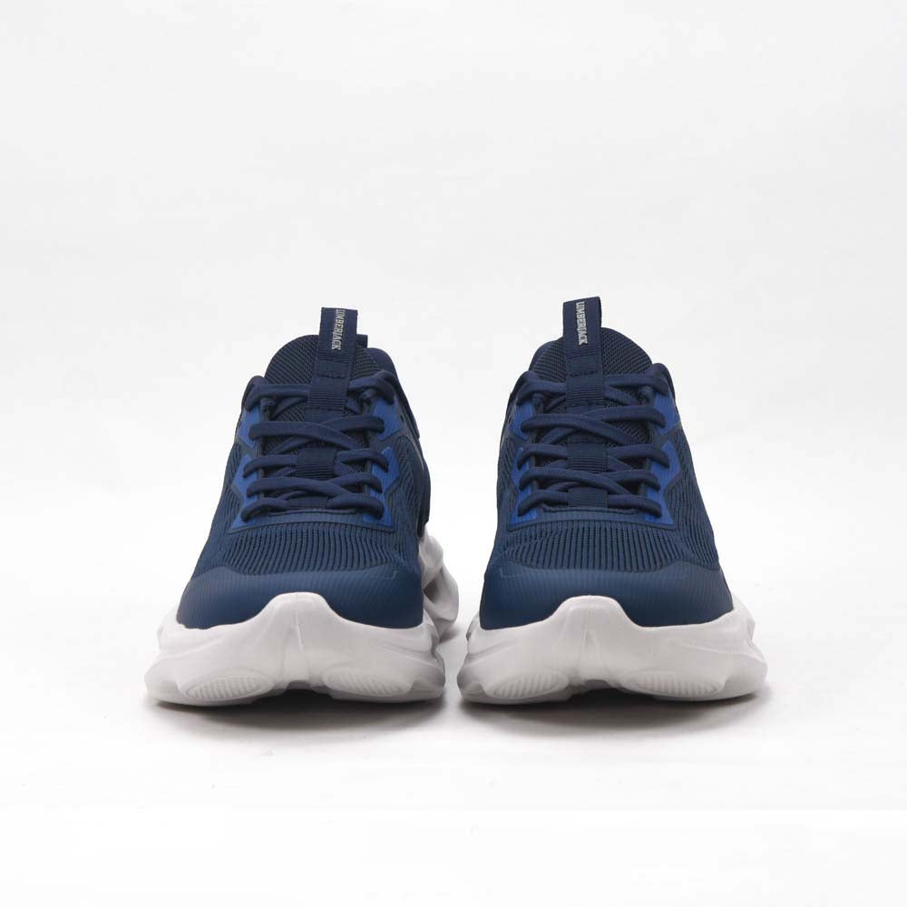 Détail de la basket running LUMBERJACK Wolfish bleue homme