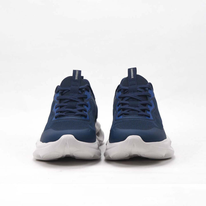 Détail de la basket running LUMBERJACK Wolfish bleue homme