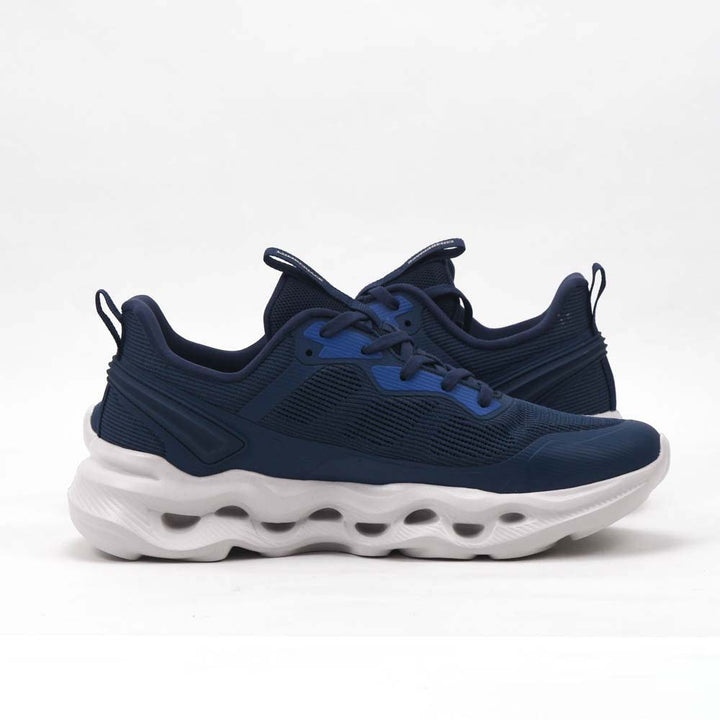 Profil de la basket LUMBERJACK Wolfish bleue homme