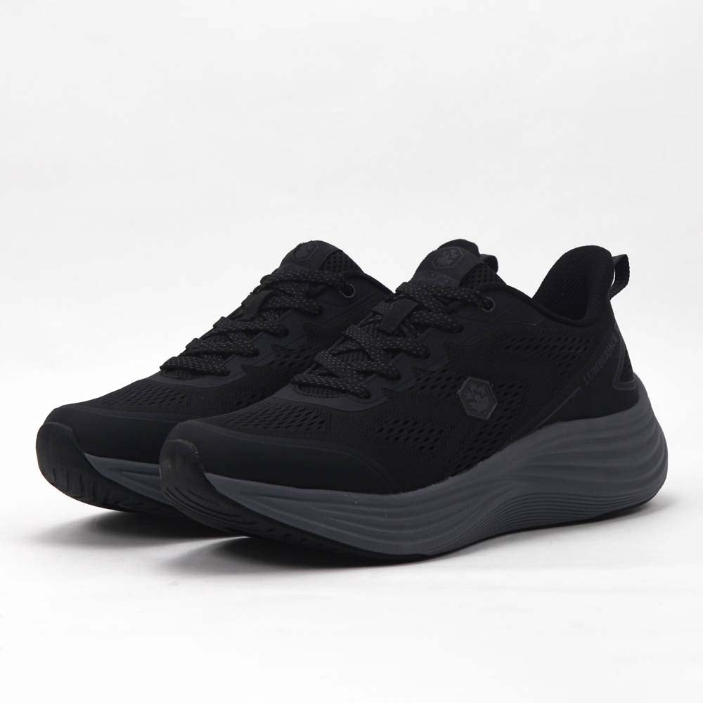Basket running homme LUMBERJACK Fadet noire - vue intérieure