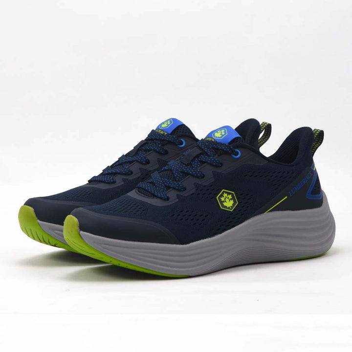 Basket running homme LUMBERJACK Fadet bleue - vue intérieure