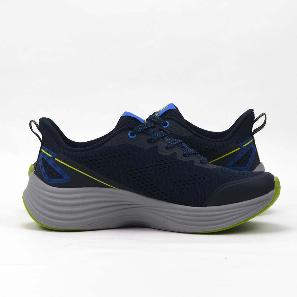 Basket running homme LUMBERJACK Fadet bleue - vue de dessus