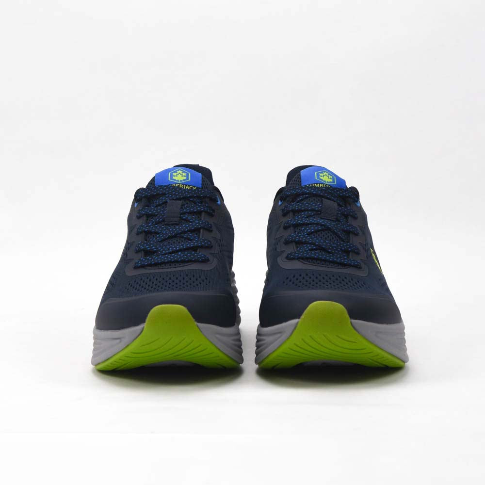 Basket LUMBERJACK Fadet bleue homme - vue 3/4