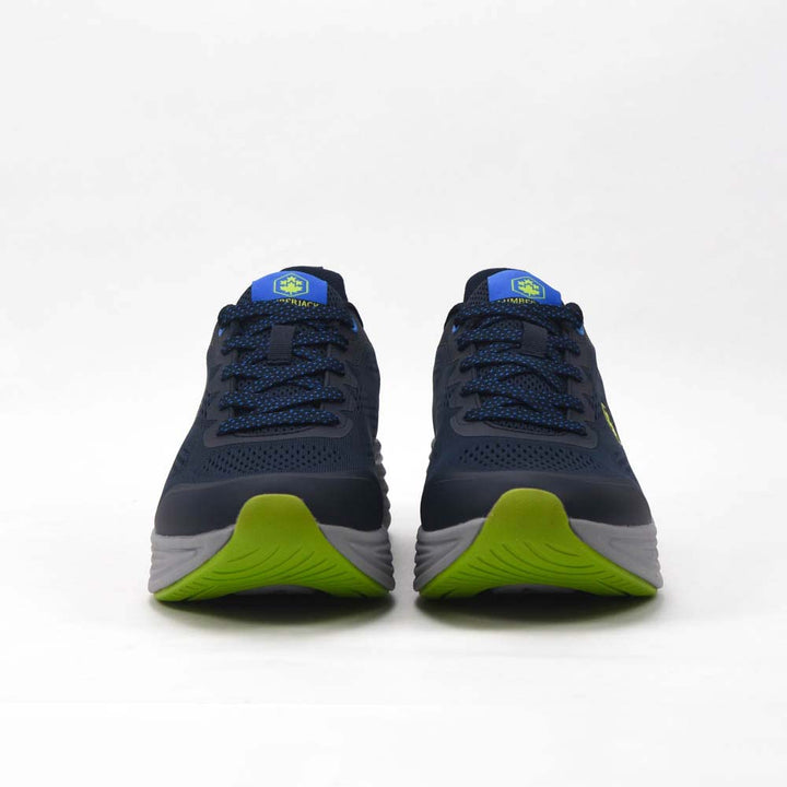 Basket LUMBERJACK Fadet bleue homme - vue 3/4
