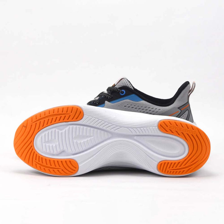 Profil de la basket LUMBERJACK Fadet grise homme