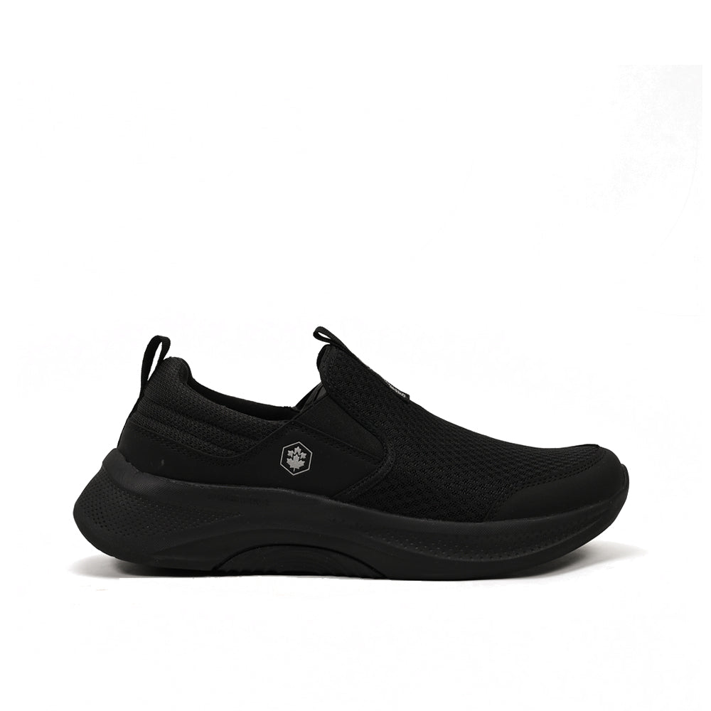 LUMBERJACK MAN TOTAL BLACK SLIP-ON