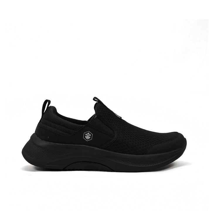 LUMBERJACK MAN TOTAL BLACK SLIP-ON