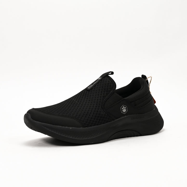 LUMBERJACK MAN TOTAL BLACK SLIP-ON