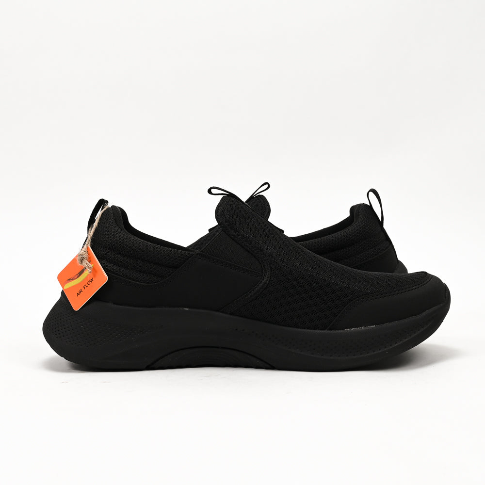 LUMBERJACK MAN TOTAL BLACK SLIP-ON