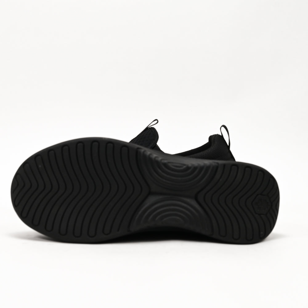 LUMBERJACK MAN TOTAL BLACK SLIP-ON