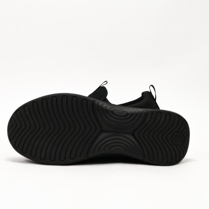 LUMBERJACK MAN TOTAL BLACK SLIP-ON