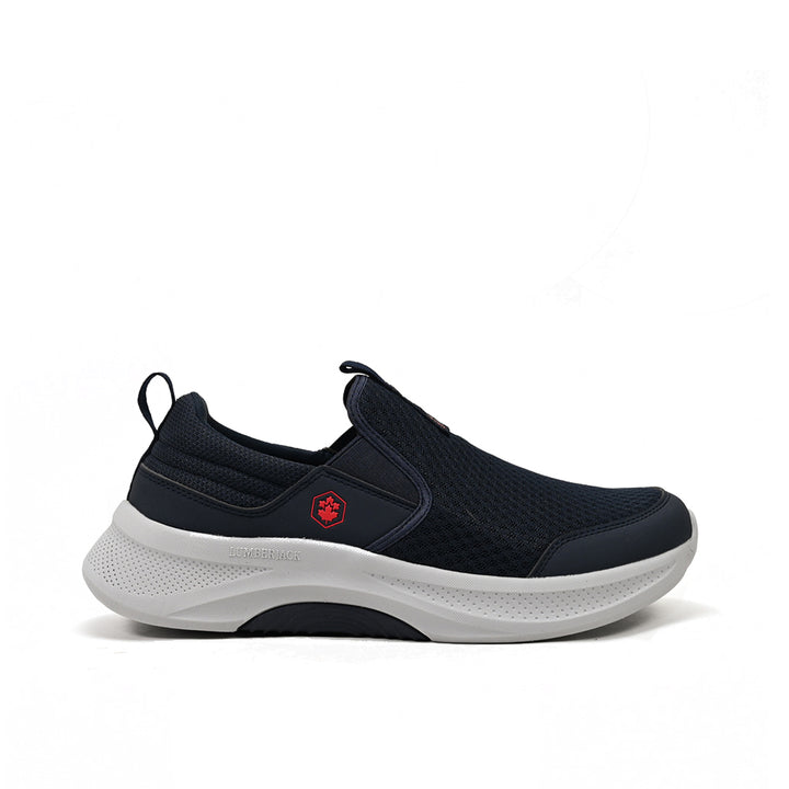 LUMBERJACK MAN NAVY BLUE SLIP -ON